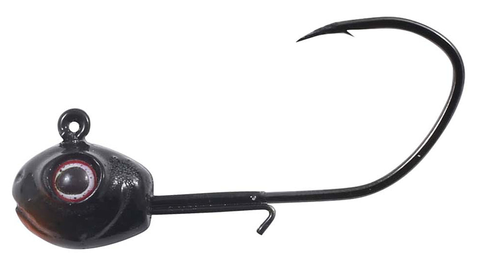 Northland Fishing Tackle MVP Jig, Black, 1/8oz, NL-MVPJ3-3