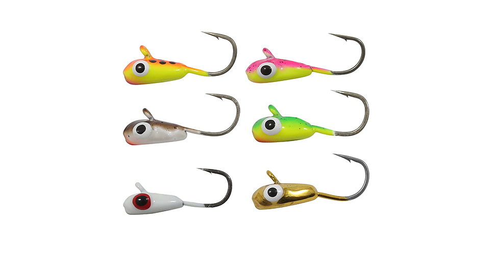 Northland Fishing Tackle Tungsten Gill-Getter Jig, Assorted, 1/16 oz, NL-TGGJ10-6-99