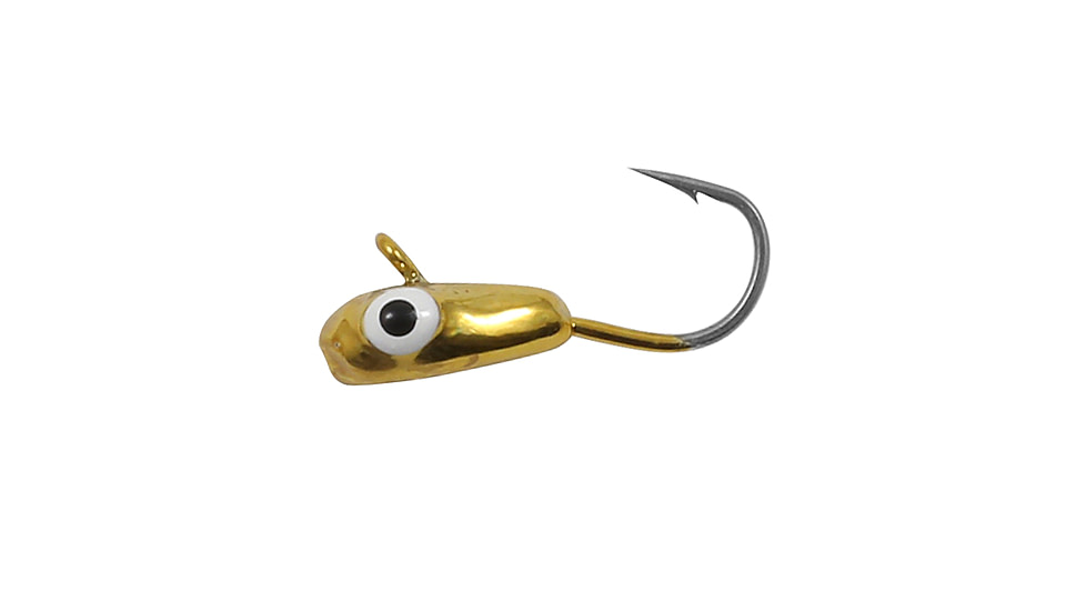 Northland Fishing Tackle Tungsten Gill-Getter Jig, Gold, 1/28 oz, NL-TGGJ12-12