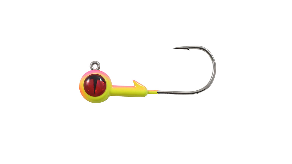 Northland Fishing Tackle Tungsten Jig, 2 Card, Bubblegum, 1/8oz, NL-TEBJ3-106