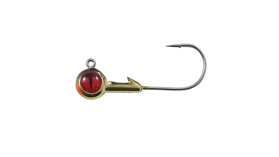 Northland Fishing Tackle Tungsten Jig, 2 Card, Gold Shiner, 1/8oz, NL-TEBJ3-12
