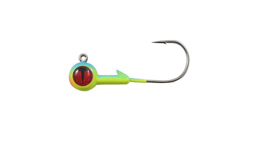 Northland Fishing Tackle Tungsten Jig, 2 Card, Parrot, 1/8oz, NL-TEBJ3-105