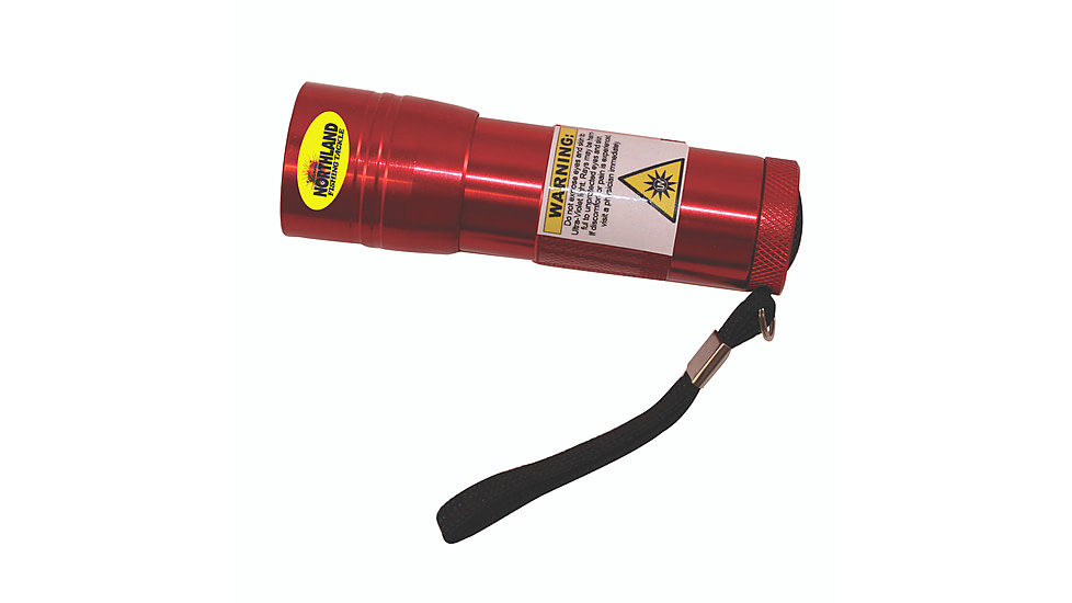 Northland Fishing Tackle UV Glo-Buster Lurelight, Red, 3 3/4 in, NL-GBUVF-9