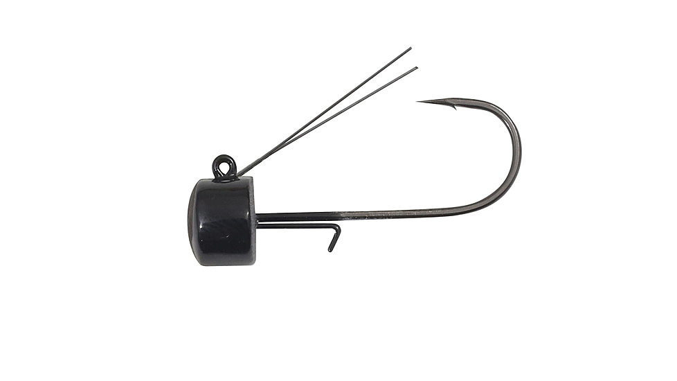 Northland Fishing Tackle Weedless Nedster Lure, Black, 1/4oz, NL-NDWH4-3