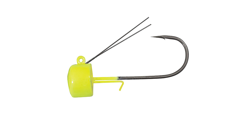 Northland Fishing Tackle Weedless Nedster Lure, Chartreuse, 1/8oz, NL-NDWH3-10