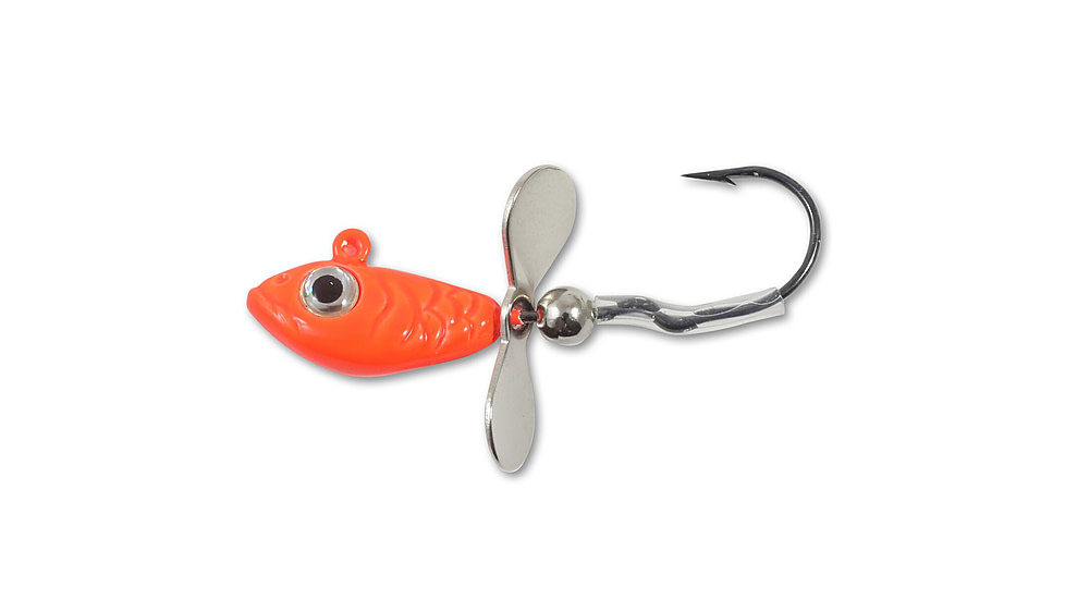 Northland Fishing Tackle Whistler Jig, Orange, 1/4oz, NL-WH4-8