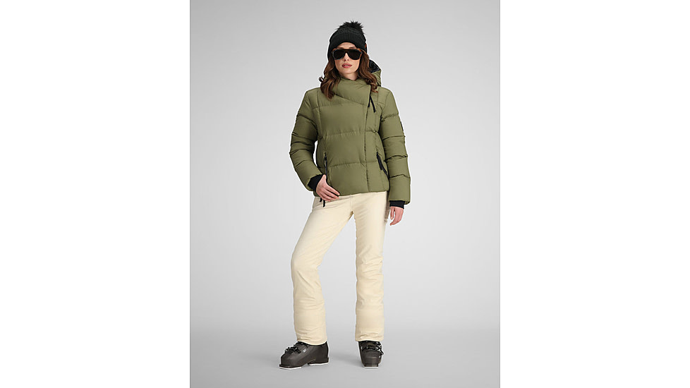 Obermeyer Calypso Down Jacket - Womens, Smokey Olive, 10, 11222-24094-10