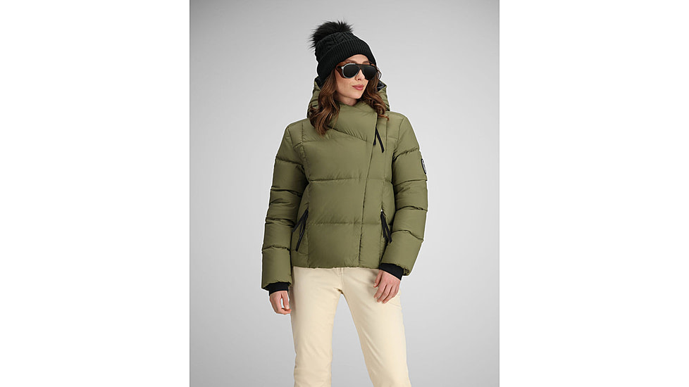 Obermeyer Calypso Down Jacket - Womens, Smokey Olive, 10, 11222-24094-10