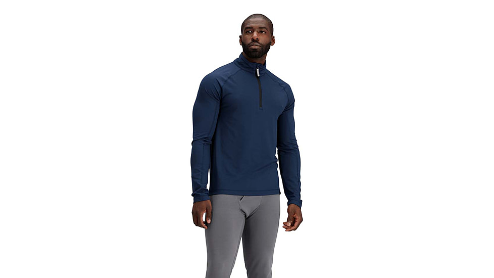 Obermeyer Flex 1/4 Zip Tops - Mens, Admiral, Medium, Regular, 29016-21174-M