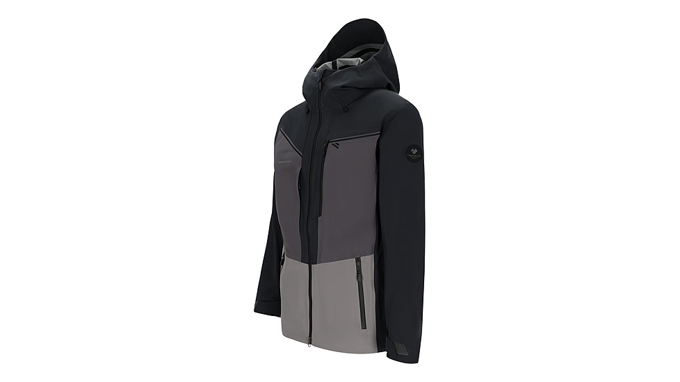 Obermeyer Foraker Shell Jacket - Mens, Black, Extra Large, 22049-16009-XL