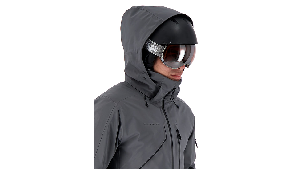 Obermeyer Foraker Shell Jacket - Mens, Coal, Small, 22045-20004-S