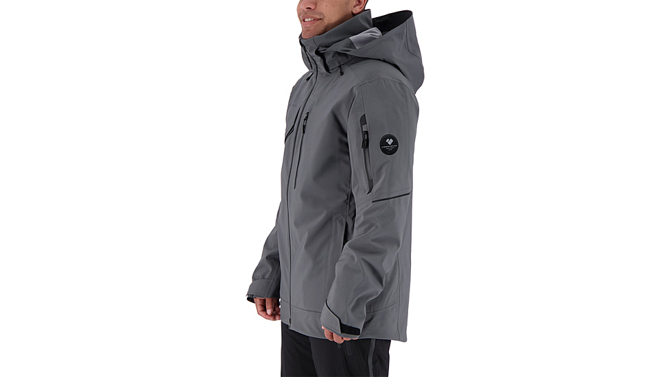 Obermeyer Foraker Shell Jacket - Mens, Coal, Small, 22045-20004-S