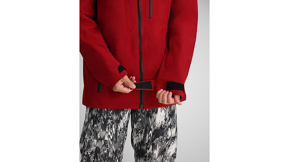 Obermeyer Foraker Shell Jacket - Mens, Rustic Red, Medium, 22049-24046-M