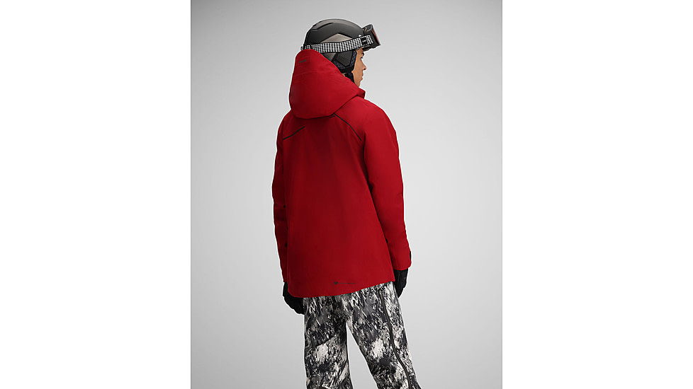 Obermeyer Foraker Shell Jacket - Mens, Rustic Red, Medium, 22049-24046-M