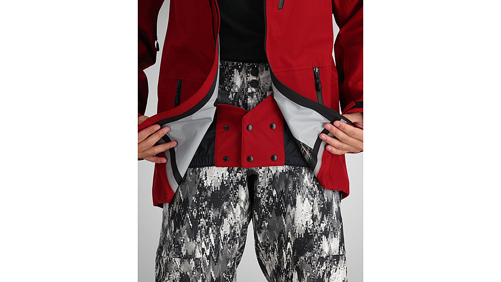 Obermeyer Foraker Shell Jacket - Mens, Rustic Red, Medium, 22049-24046-M