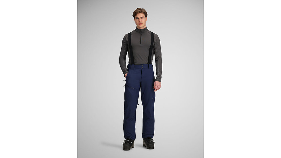 Obermeyer Force Suspender Pant - Mens, Midnight Navy, Extra Large, 25042-24063-XL