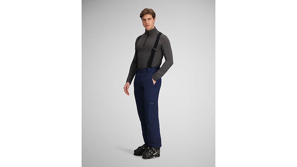 Obermeyer Force Suspender Pant - Mens, Midnight Navy, Extra Large, 25042-24063-XL