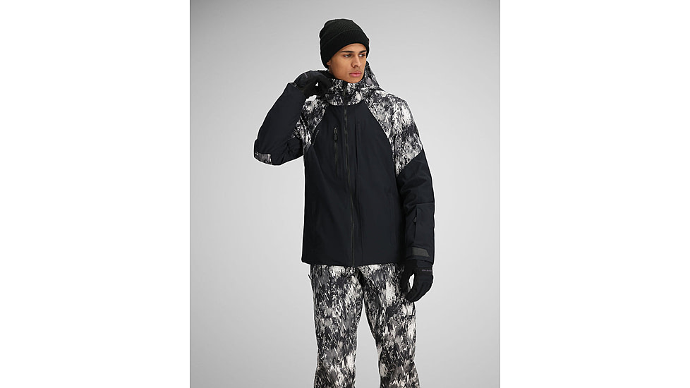 Obermeyer Kenai Jacket - Mens, Black, Medium, 21142-16009-M