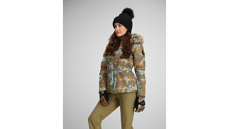Obermeyer Tuscany II Jacket - Womens, Vintage Camo, 4, 11225-24193-4