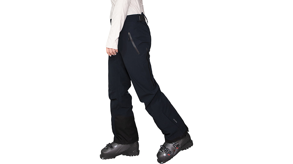 Obermeyer W Highlands Shell Pant - Women's, 4 US, Regular Inseam, Black, 15058-16009-4