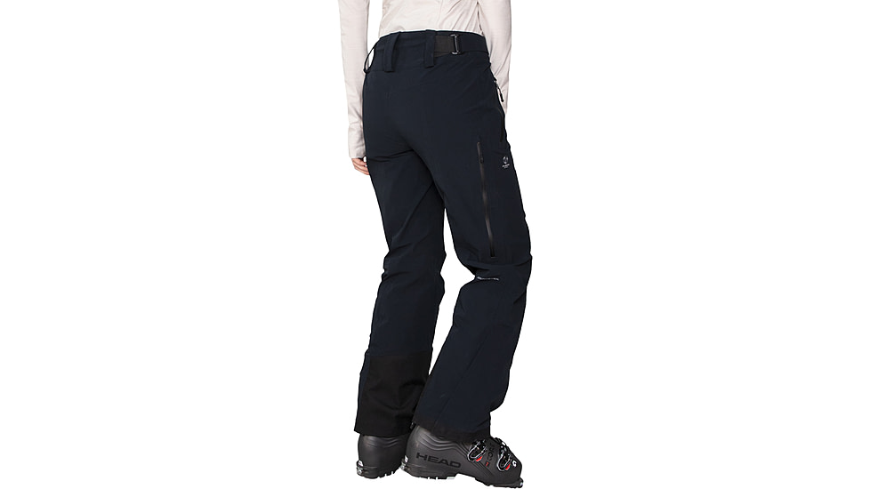 Obermeyer W Highlands Shell Pant - Women's, 4 US, Regular Inseam, Black, 15058-16009-4