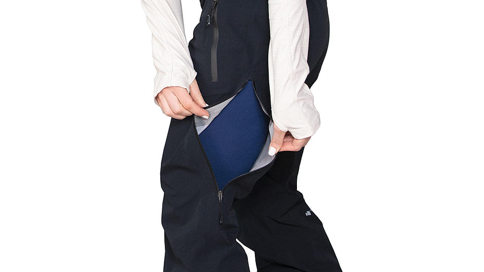 Obermeyer W Highlands Shell Pant - Women's, 4 US, Regular Inseam, Black, 15058-16009-4