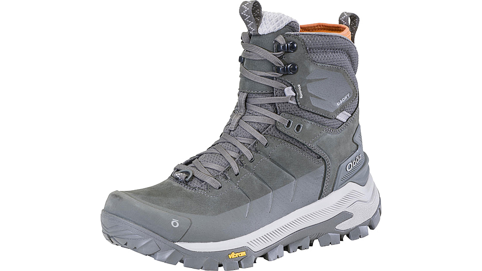 Oboz Bangtail Mid Insulated B-DRY Winter Boots - Mens, Medium, Charcoal, 14 US, 83501-102-14-Medium