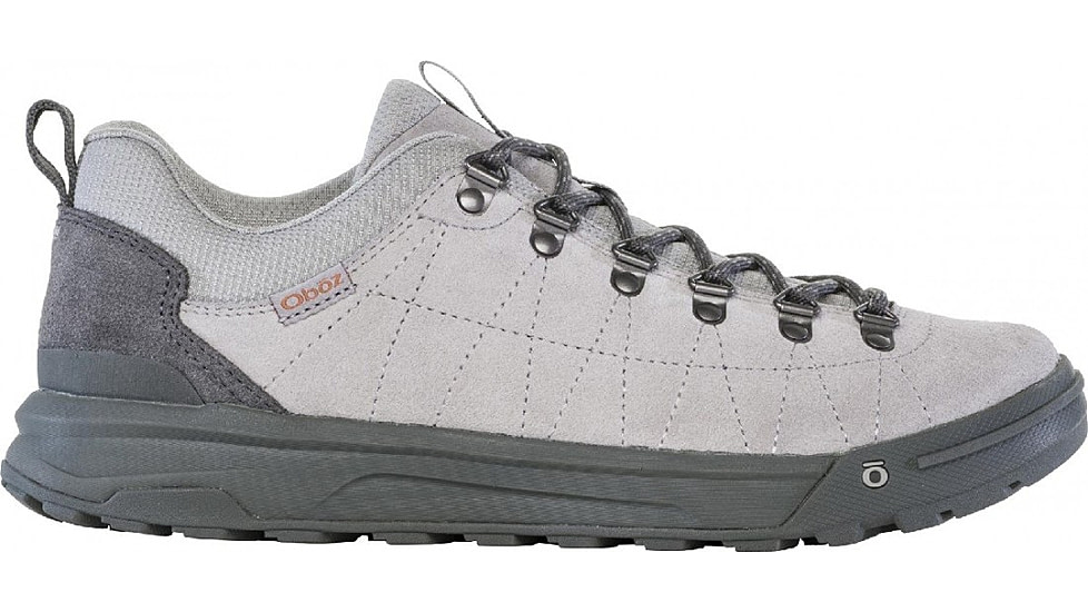 Oboz Beall Low Suede Shoes - Mens, Drizzle, 13, 79501-155-13