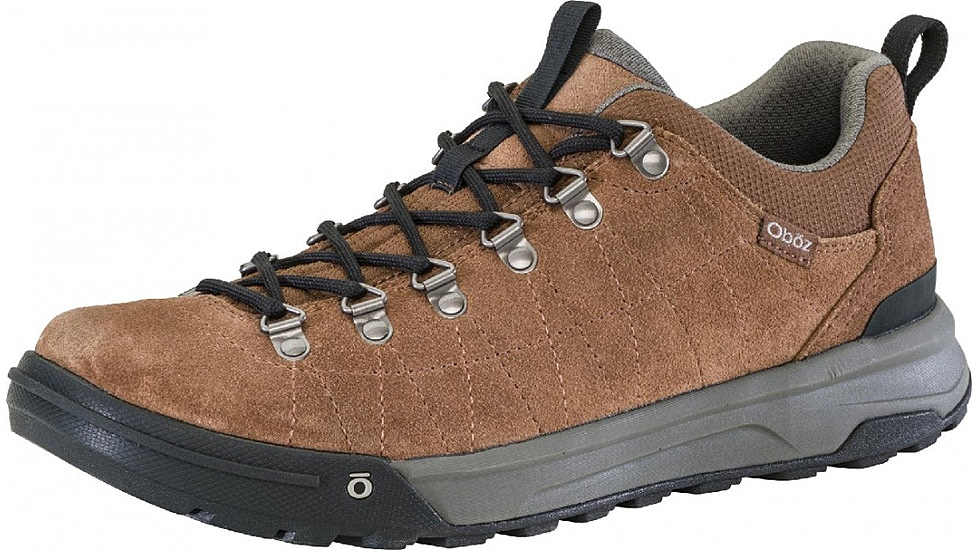 Oboz Beall Low Suede Shoes - Mens, Grizzly, 9, 79501-916-9