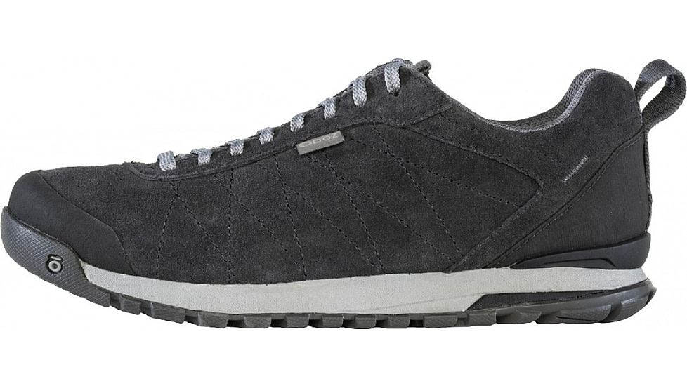 Oboz Bozeman Low Leather Casual Shoes - Mens, Black Sea, 11, 74201-189-11