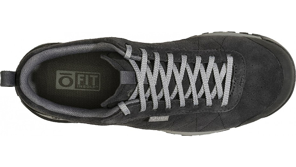 Oboz Bozeman Low Leather Casual Shoes - Mens, Black Sea, 11, 74201-189-11