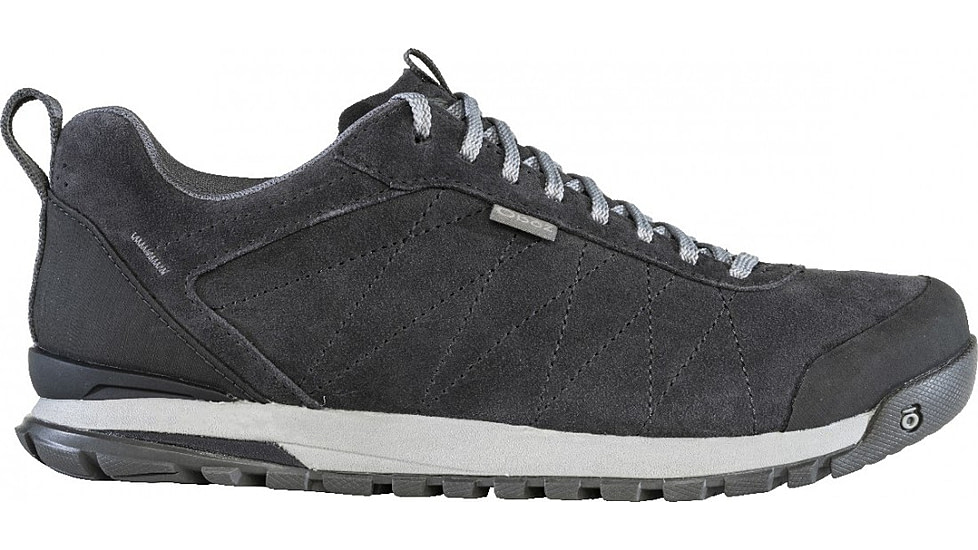 Oboz Bozeman Low Leather Casual Shoes - Mens, Black Sea, 11, 74201-189-11
