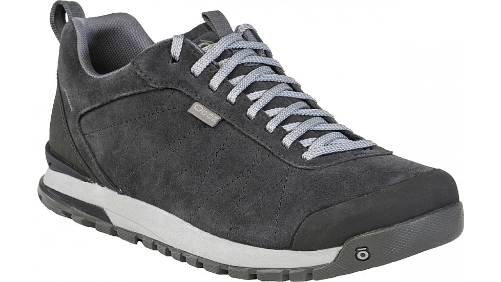 Oboz Bozeman Low Leather Casual Shoes - Mens, Black Sea, 11, 74201-189-11