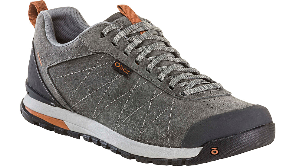 Oboz Bozeman Low Leather Casual Shoes - Mens, Charcoal, 13 US, Medium, 74201-Charcoal-Medium-13