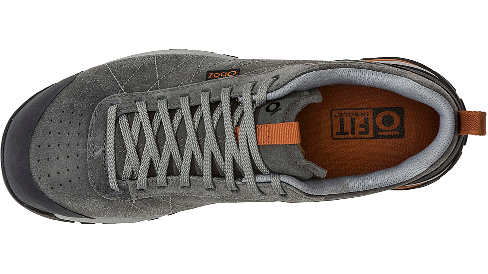 Oboz Bozeman Low Leather Casual Shoes - Mens, Charcoal, 13 US, Medium, 74201-Charcoal-Medium-13