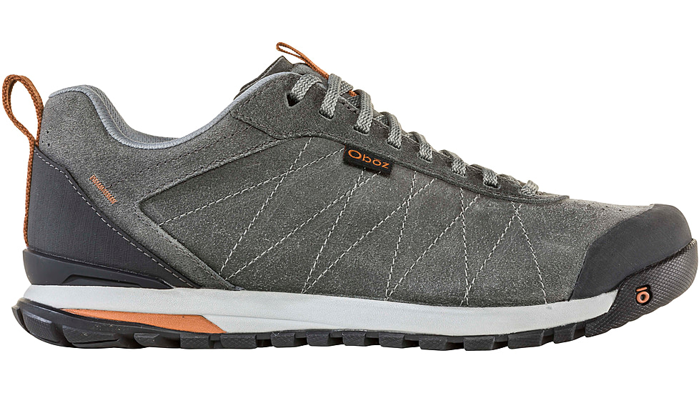 Oboz Bozeman Low Leather Casual Shoes - Men's, Medium, Charcoal, 13, 74201-102-13-Medium