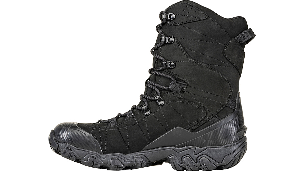 Oboz Bridger 10in Insulated B-DRY Winter Boots - Mens, Medium, Black Sea, 9.5 US, 82501-189-9.5-Medium