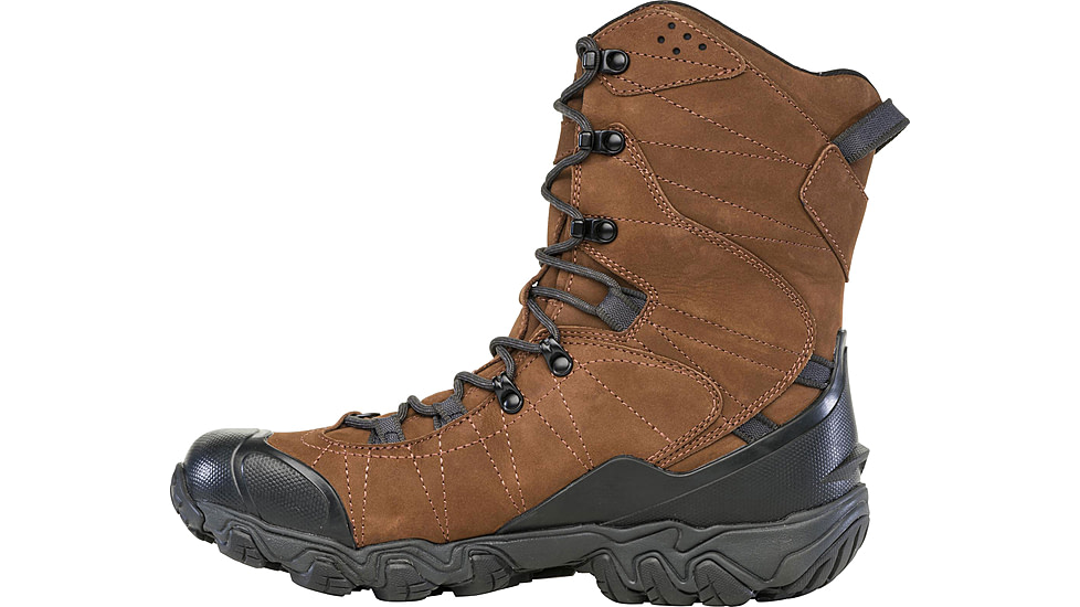 Oboz Bridger 10in Insulated B-DRY Winter Boots - Mens, Medium, Grizzly, 8 US, 82501-916-8-Medium