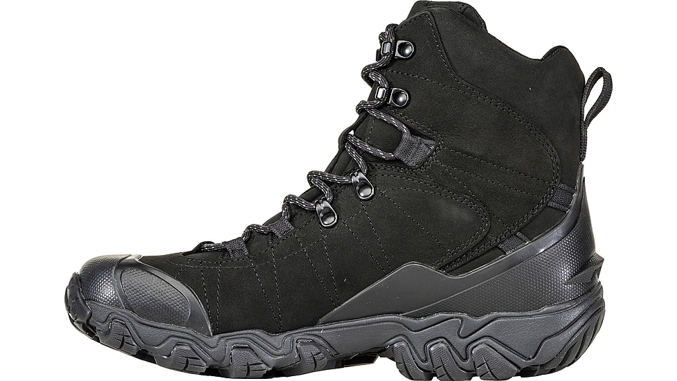 Oboz Bridger 8in Insulated B-DRY Winter Boots - Mens, Medium, Black Sea, 8 US, 82001-189-8-Medium