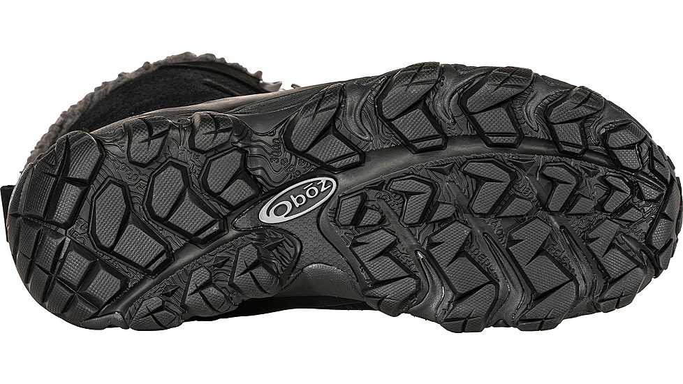 Oboz Bridger 9in Insulated B-DRY Winter Boots - Womens, Wide, Black Sea, 8 US, 82802-189-8-Wide