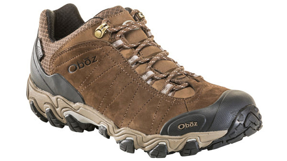 Oboz Bridger Low B-DRY Hiking Shoes - Mens, Canteen Brown, 7.5, Wide, 22701-CABR-W-7.5