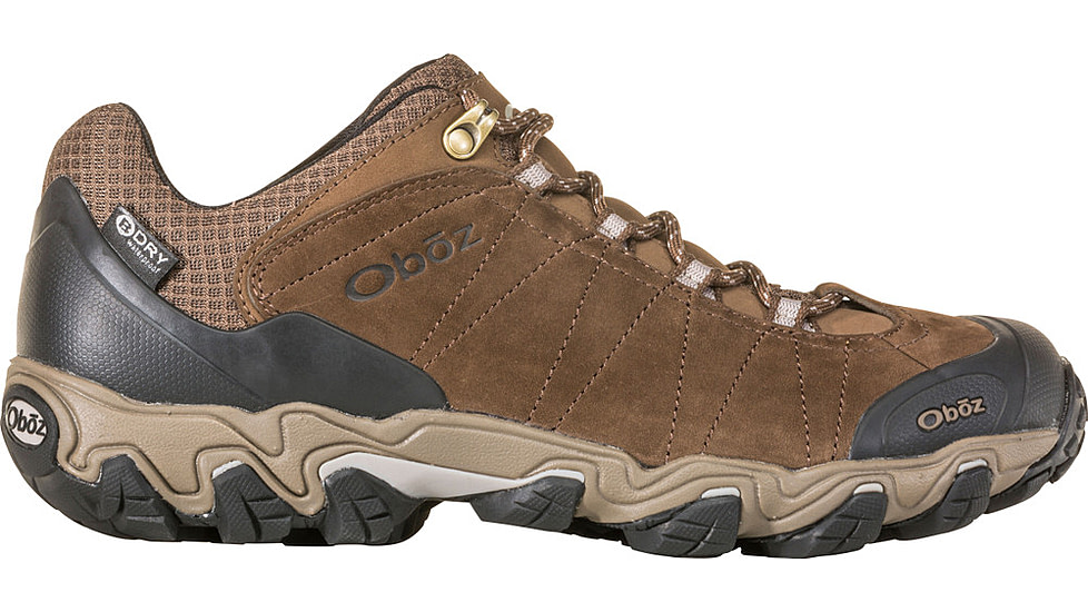Oboz Bridger Low B-DRY Hiking Shoes - Men's, Wide, Canteen Brown, 7.5, 22701-320-7.5-Wide
