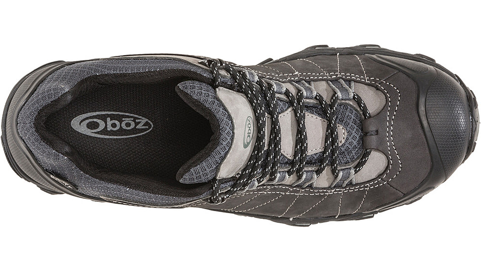 Oboz Bridger Low B-DRY Hiking Shoes - Mens, Medium, Dark Shadow, 15, 22701-DSw-M-15