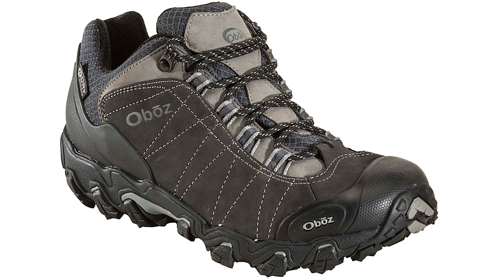 Oboz Bridger Low B-DRY Hiking Shoes - Mens, Dark Shadow, 12 US, Medium, 22701-Dk/Shw-Medium-12