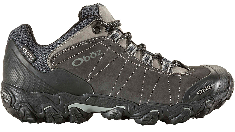 Oboz Bridger Low B-DRY Hiking Shoes - Mens, Dark Shadow, 12 US, Medium, 22701-Dk/Shw-Medium-12