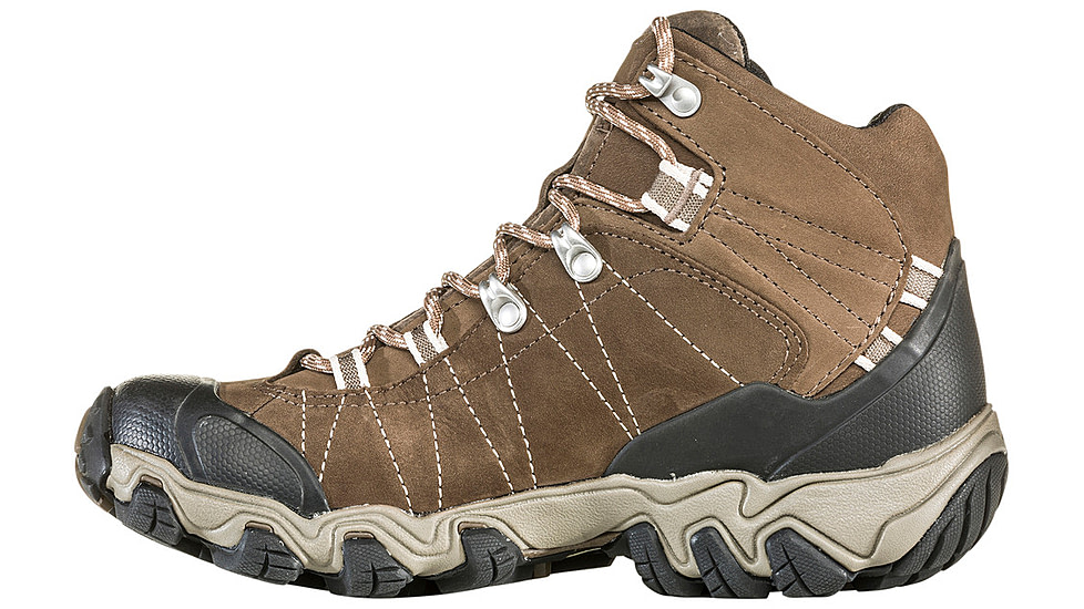 Oboz Bridger Mid B-Dry Hiking Boots - Womens, Wide, Walnut, 5.5, 22102-Walnut-Wide-5.5