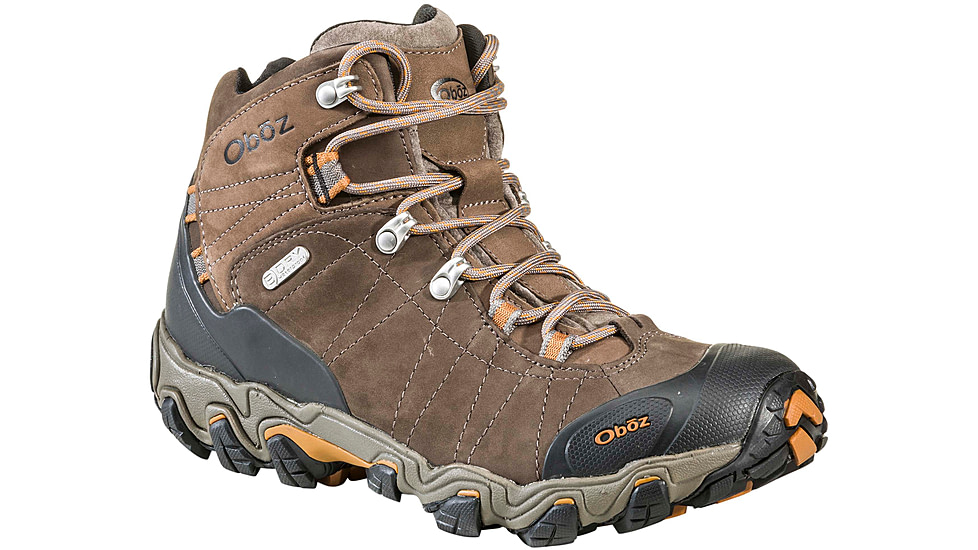 Oboz Bridger Mid B-DRY Hiking Shoes - Men's, 10 US, Medium, Sudan, 22101-Sudan-Medium-10