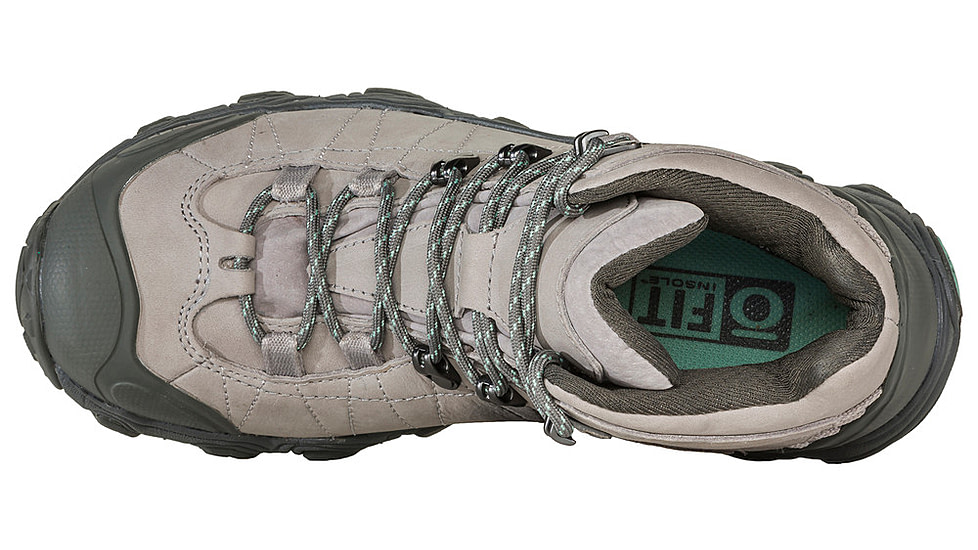 Oboz Bridger Mid B-DRY Hiking Shoes - Womens, Frost Gray, 11, Medium, 22102-Frost Gray-M-11