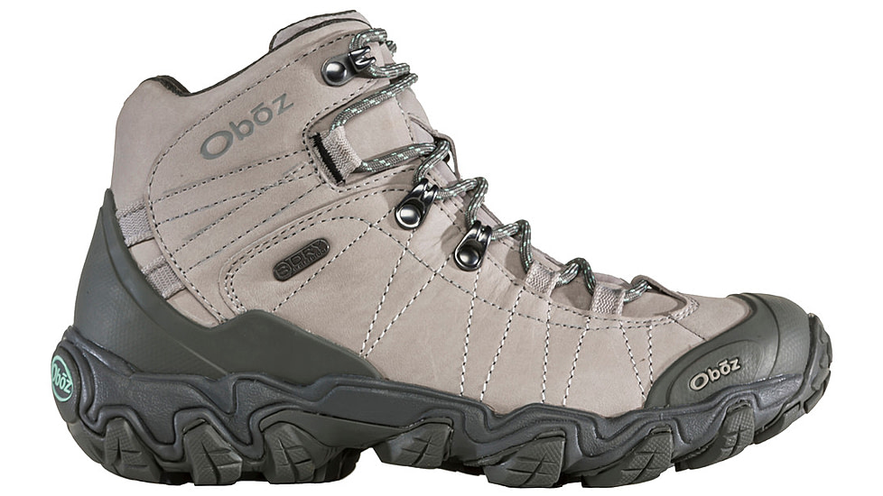 Oboz Bridger Mid B-DRY Hiking Shoes - Womens, Frost Gray, 11, Medium, 22102-Frost Gray-M-11