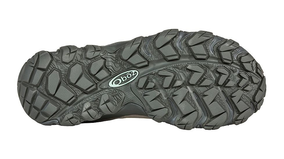 Oboz Bridger Mid B-DRY Hiking Shoes - Womens, Wide, Frost Gray, 7, 22102-FG-7-Wide